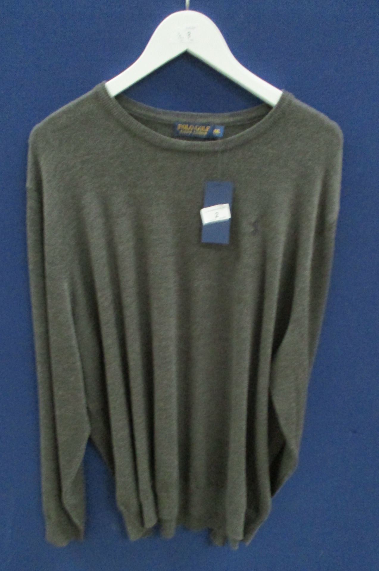 Ralph Lauren Polo Golf long sleeve jumper - squire - XXL RRP £115