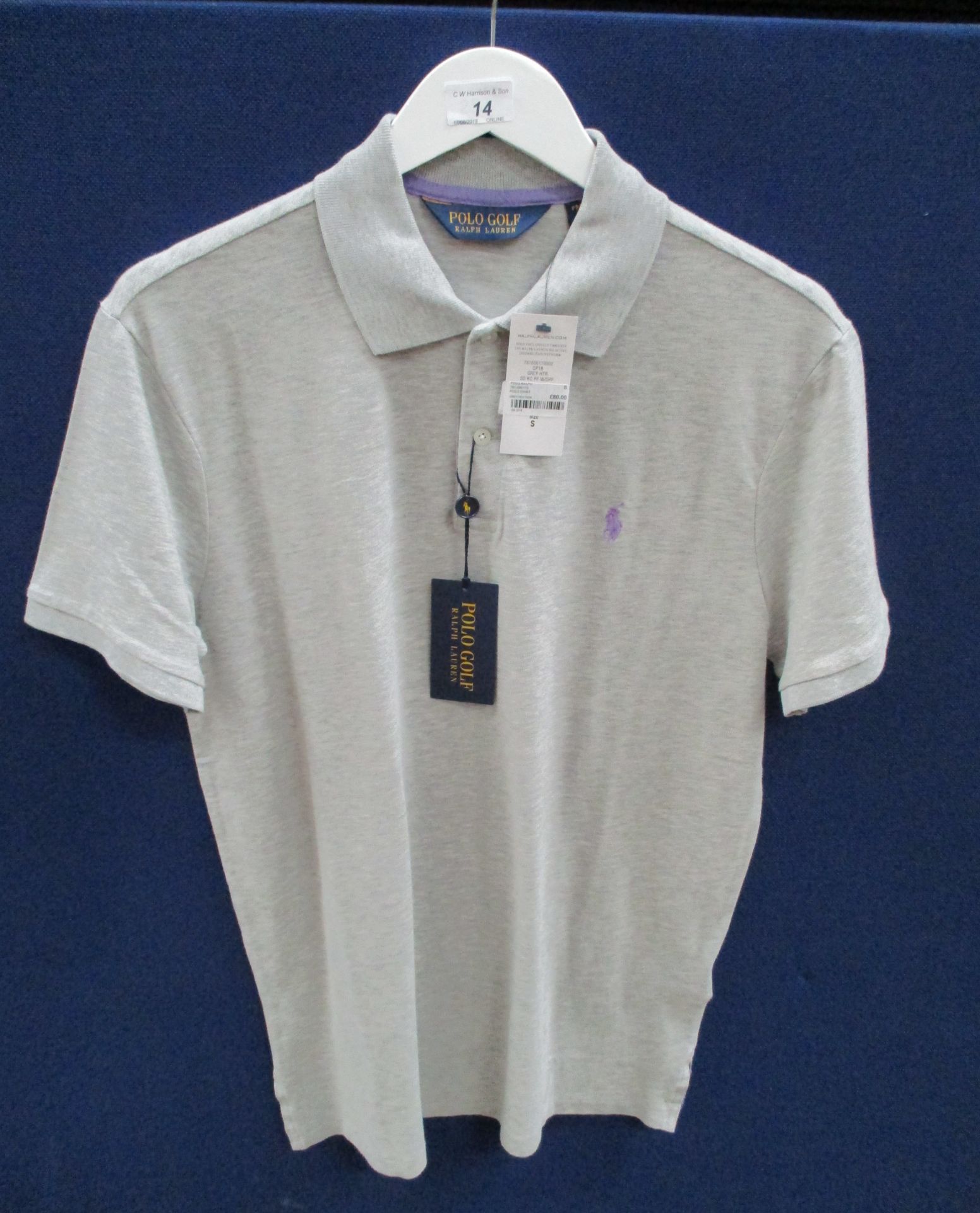 Ralph Lauren Polo Golf polo shirt - grey - small RRP £80