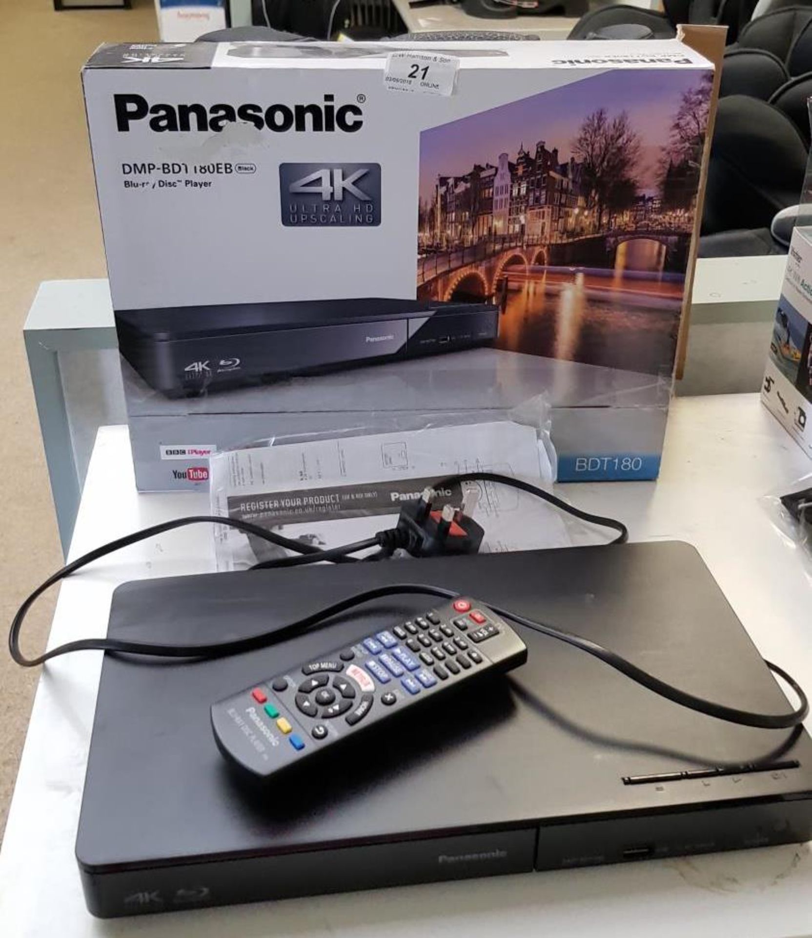 Panasonic DMP-BD1 180EB 4K Blu-Ray Disc