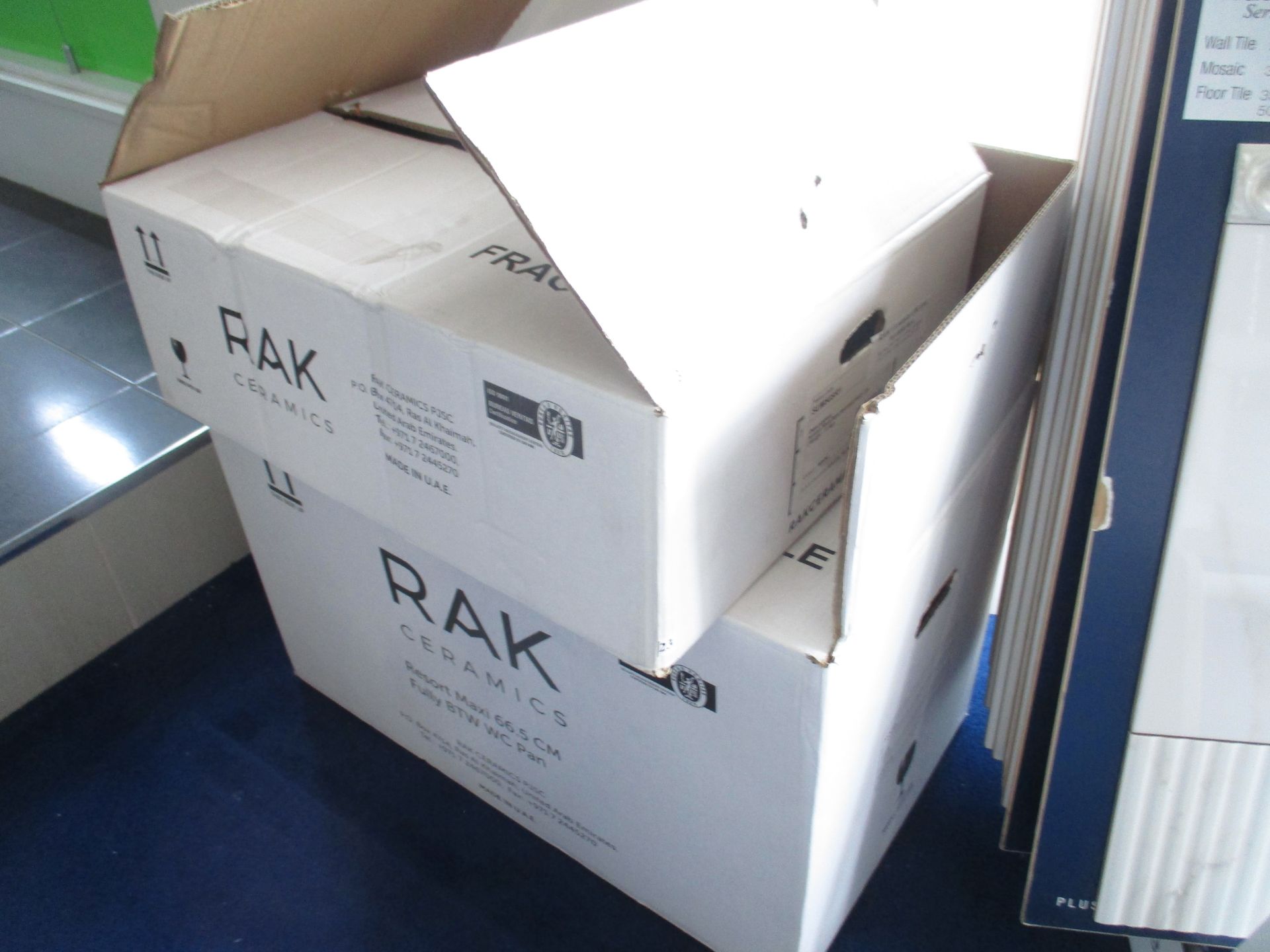 RAK toilet and basin (boxed)