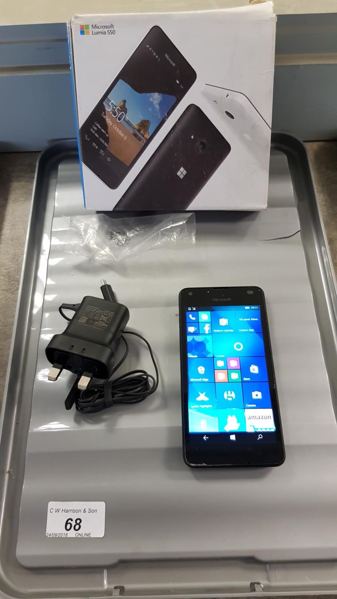 Microsoft Lumia 550 8GB Mobile Phone (C - Image 3 of 3