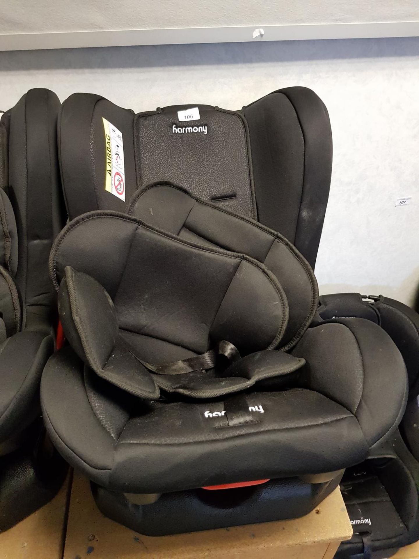 Harmony Car Seat Front / Back Facing (Gr