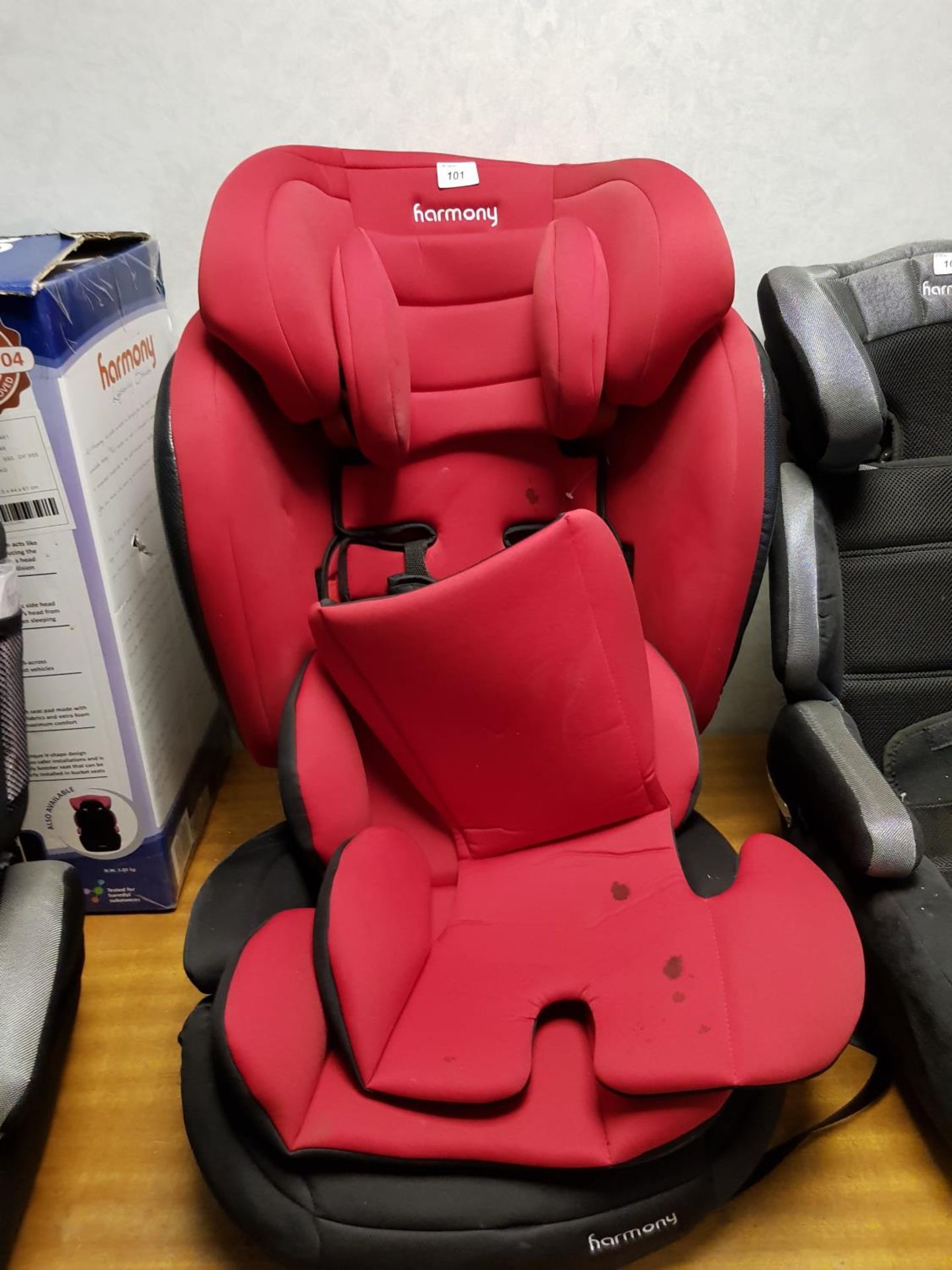 Harmony Car Seat – Red (no box)