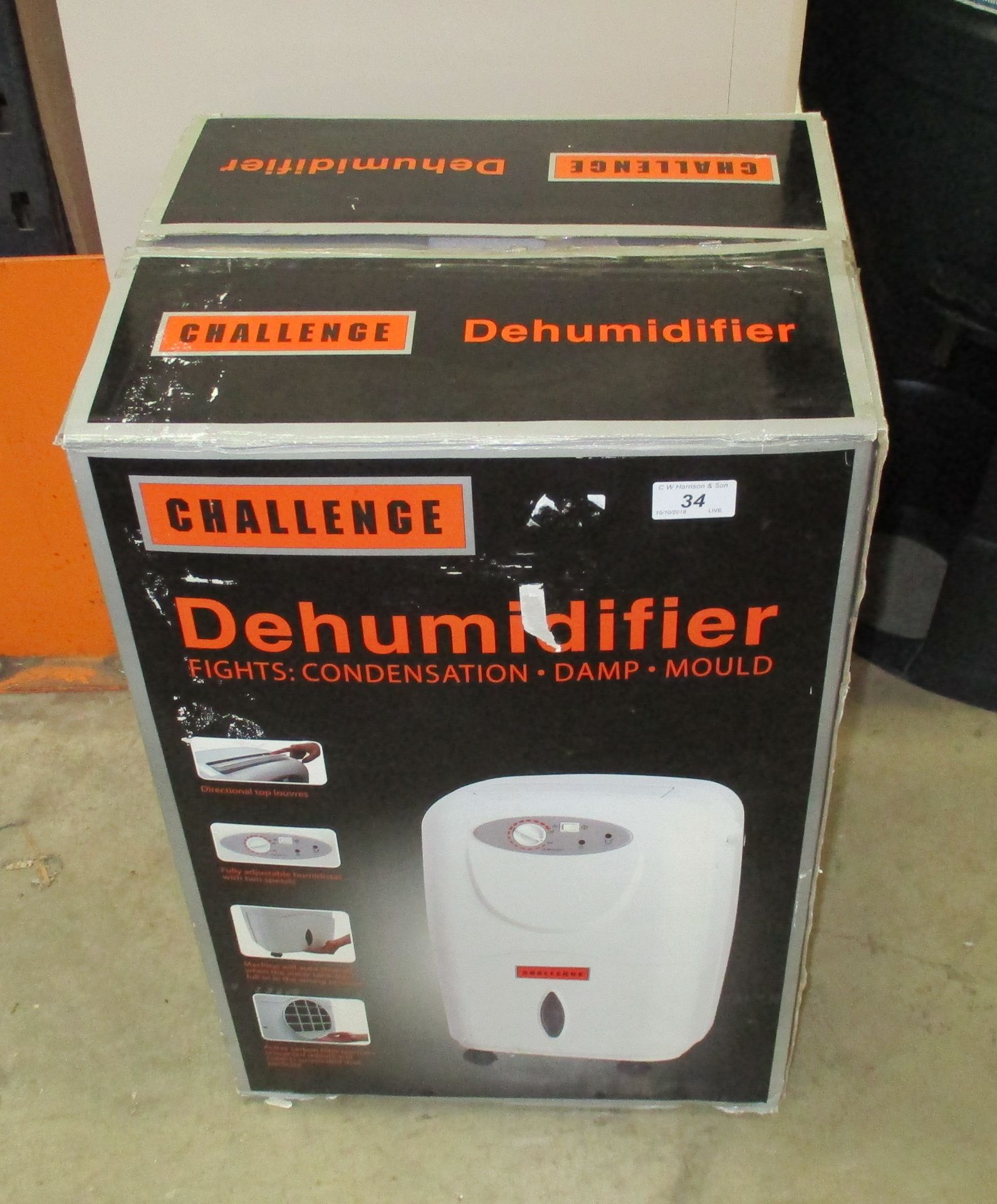 A Challenge 415/8484(D) dehumidifier,