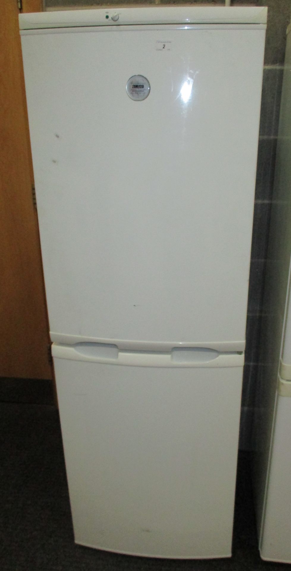 An Electrolux Zanussi frost free upright fridge freezer