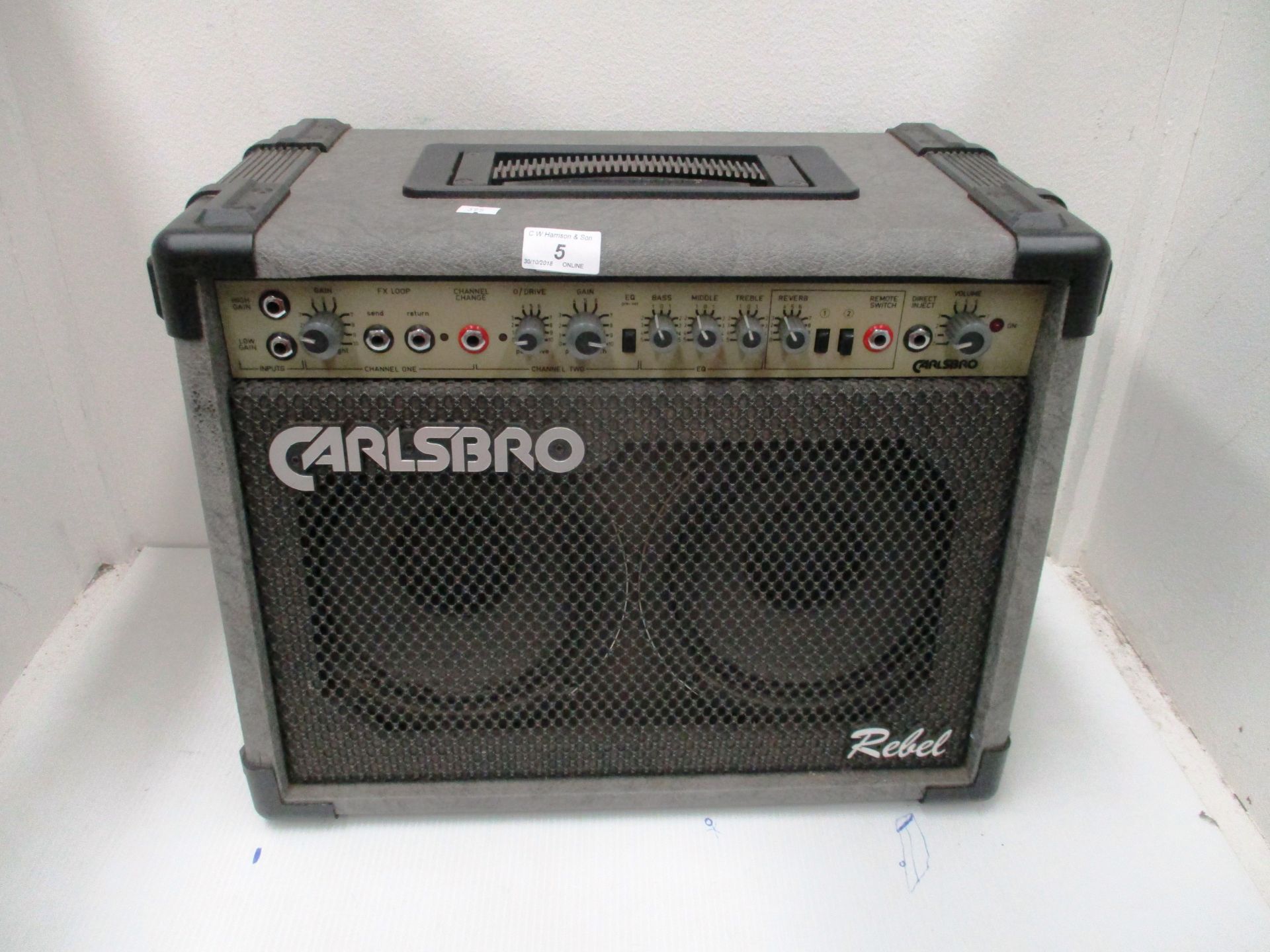 Carlsbro vintage 'Rebel' amp