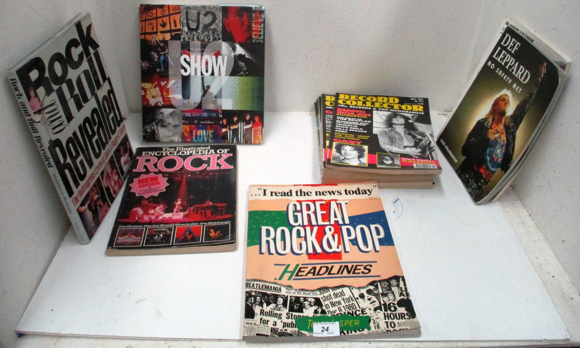 7 x Record Collector magazines,