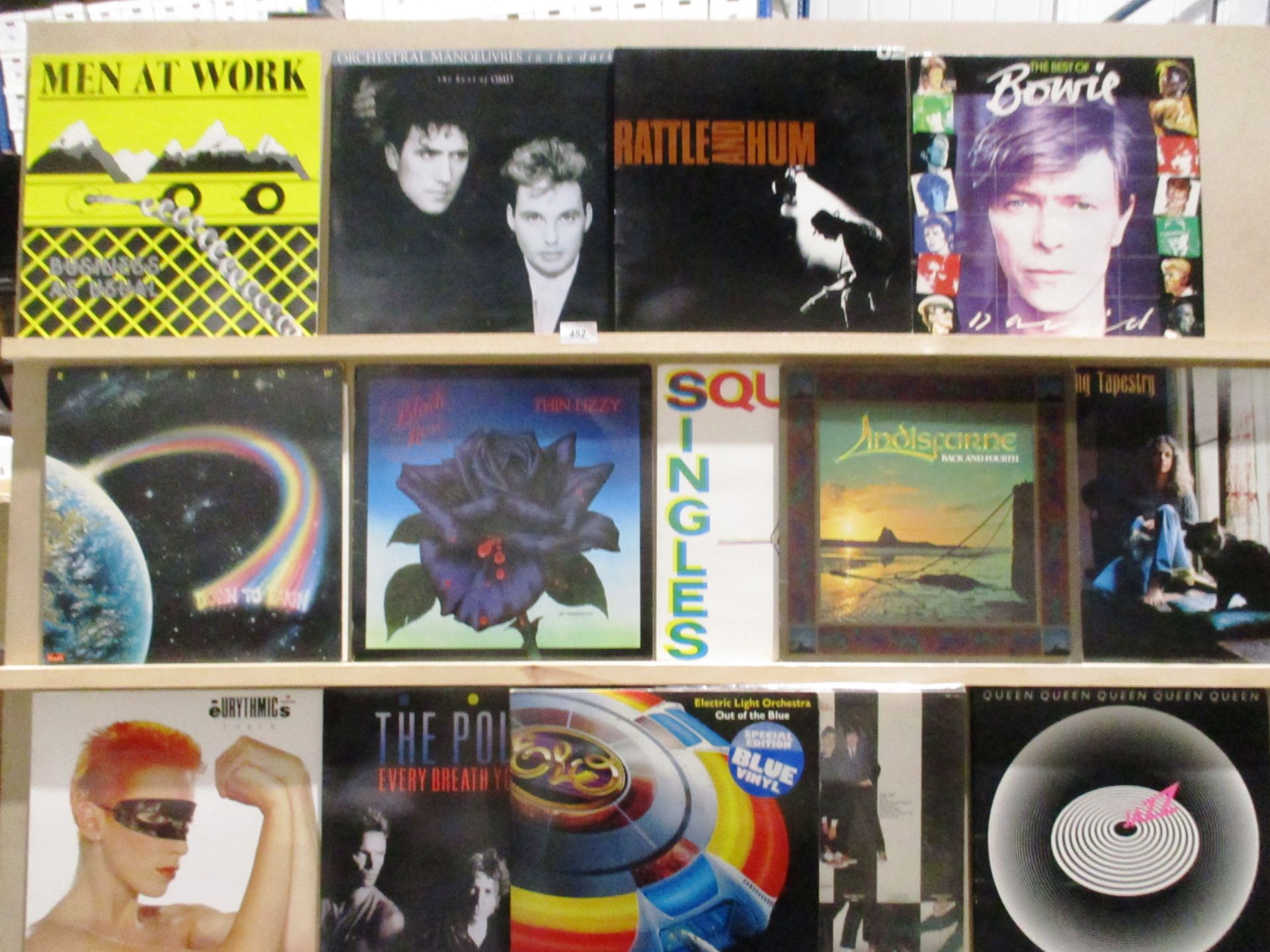 26 assorted LPs mainly 70s/80s rock, pop etc. - Rainbow, Queen, U2 etc.