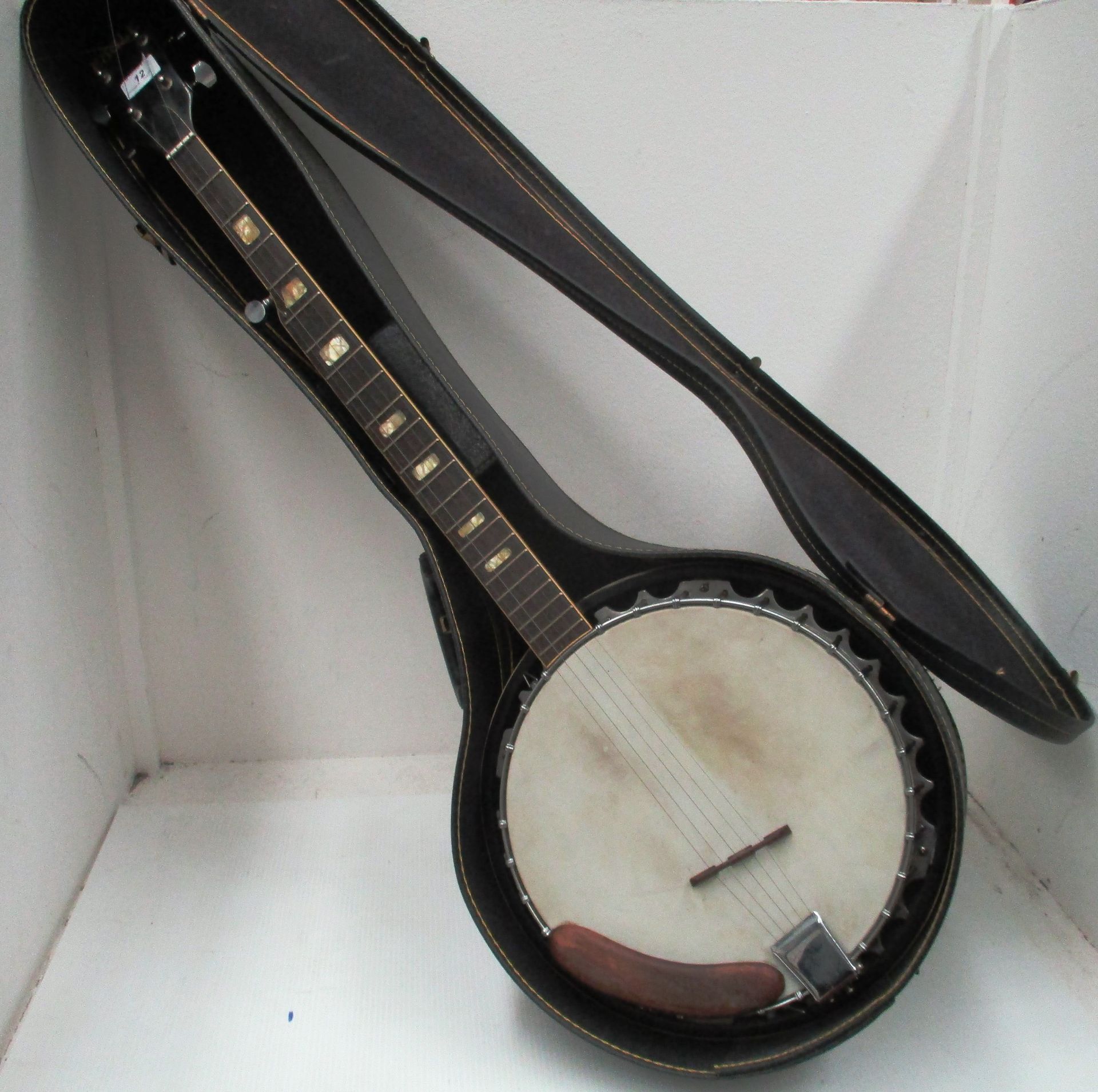 Eagle 5 string banjo (purchased in Nashville Tennessee in 1992 )