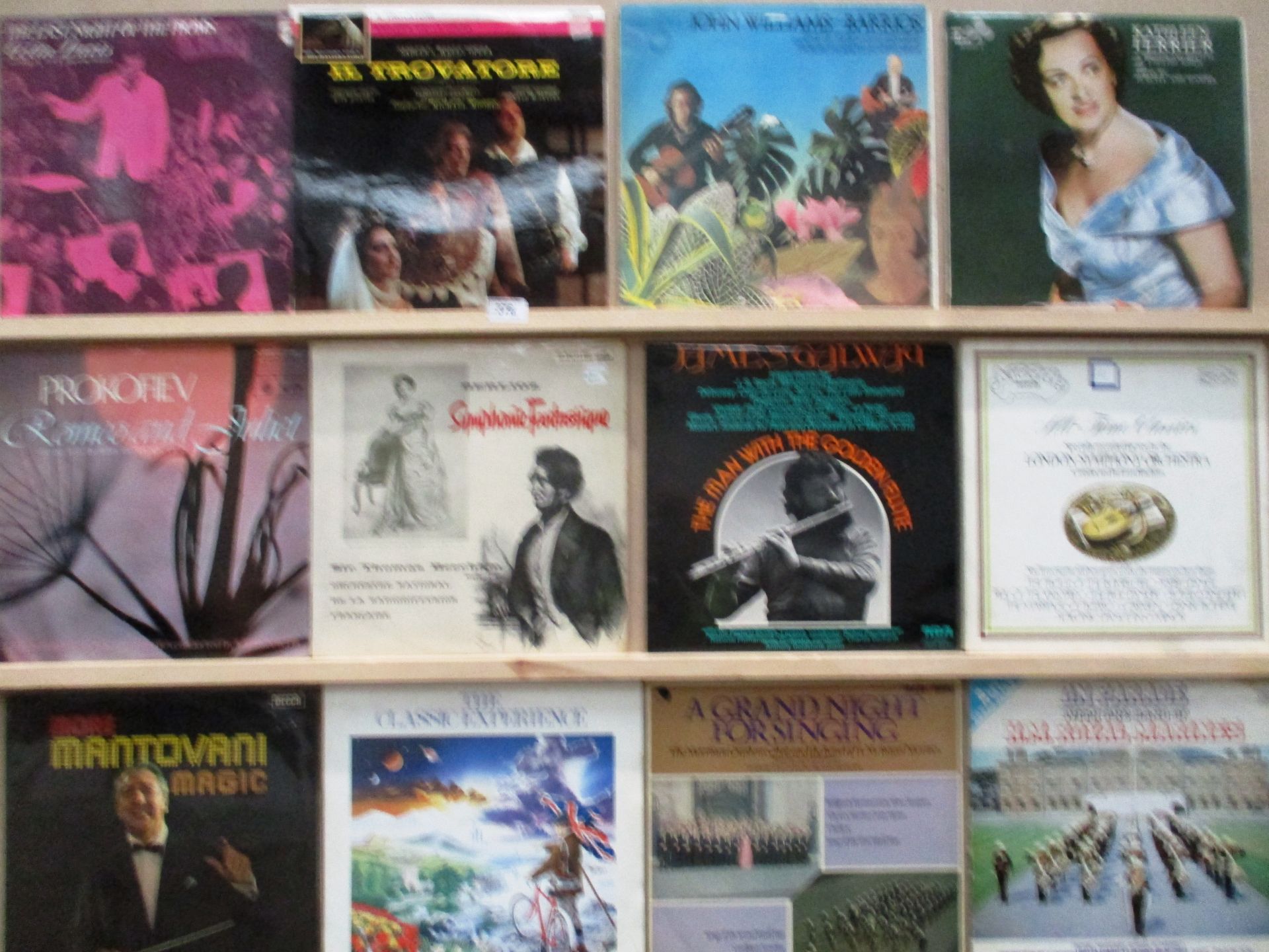 50 x assorted LPs - classical, band etc. - John Williams, James Galway, Dvorak, Berlioz etc.