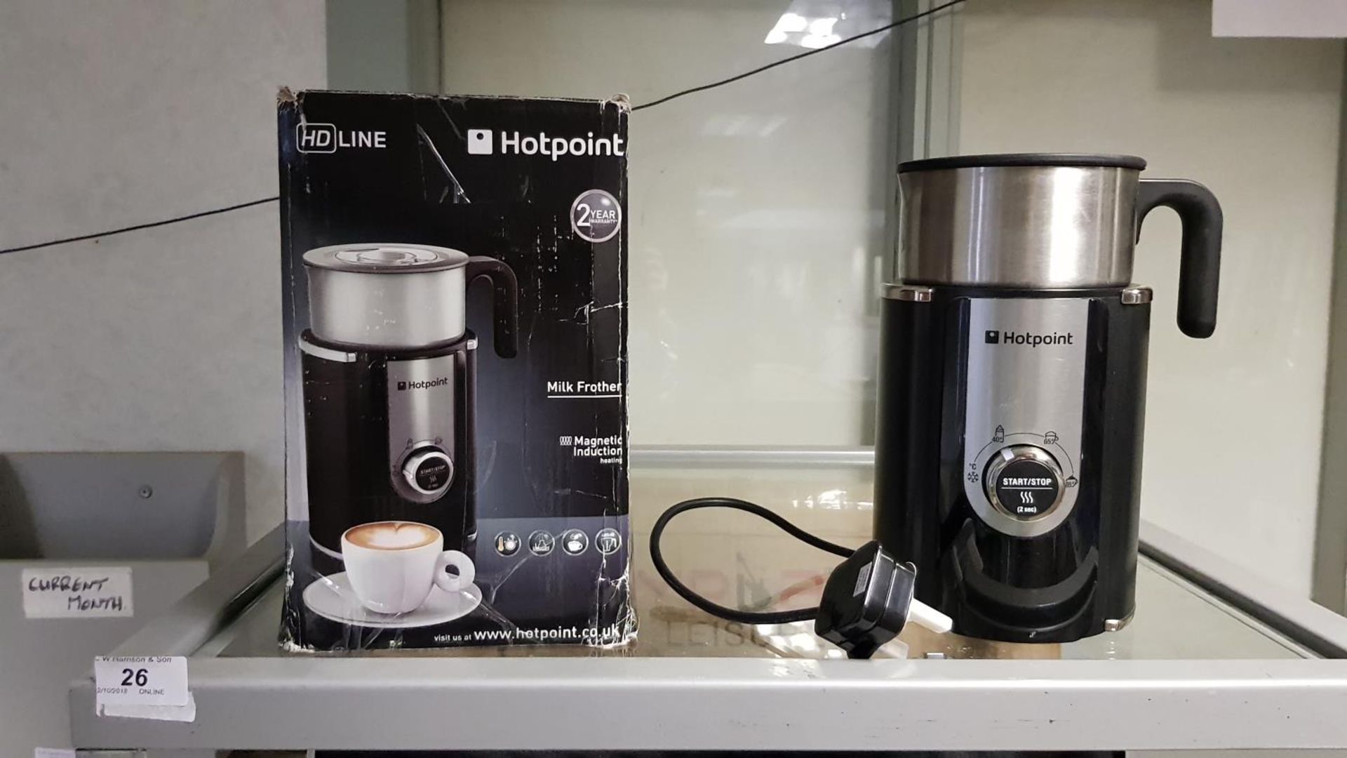 Hotpoint HD Line Milk Frother - RRP £90