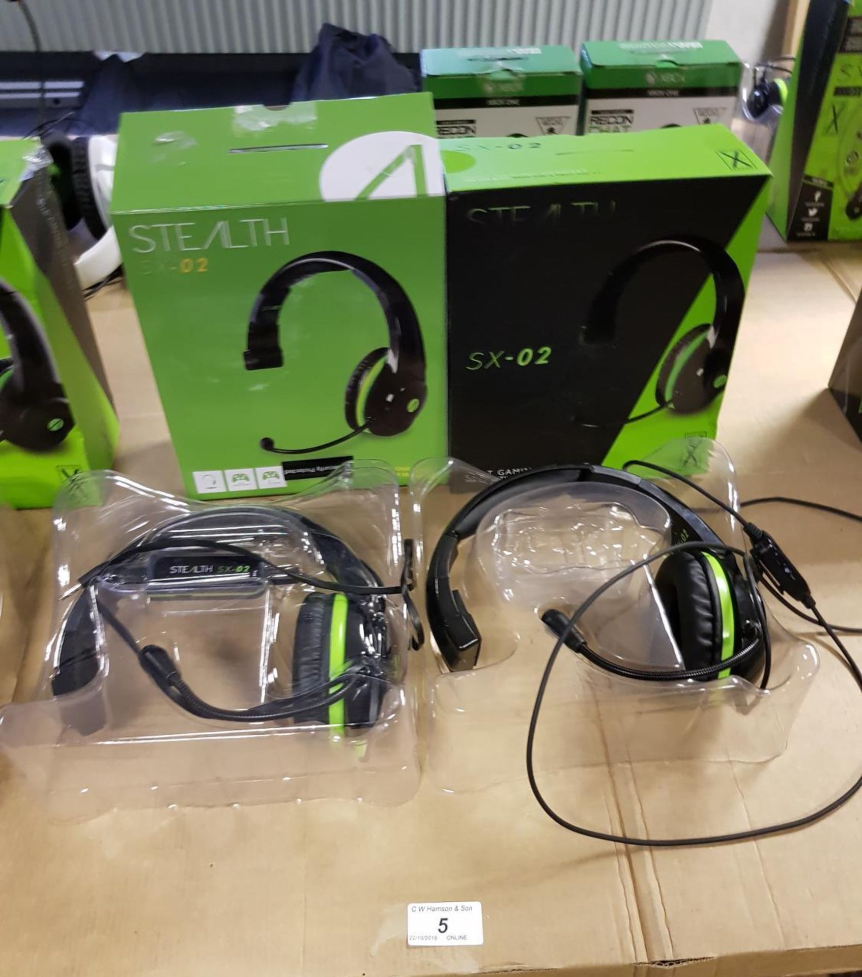 (2x) Stealth SX-02 Xbox Gaming Headsets