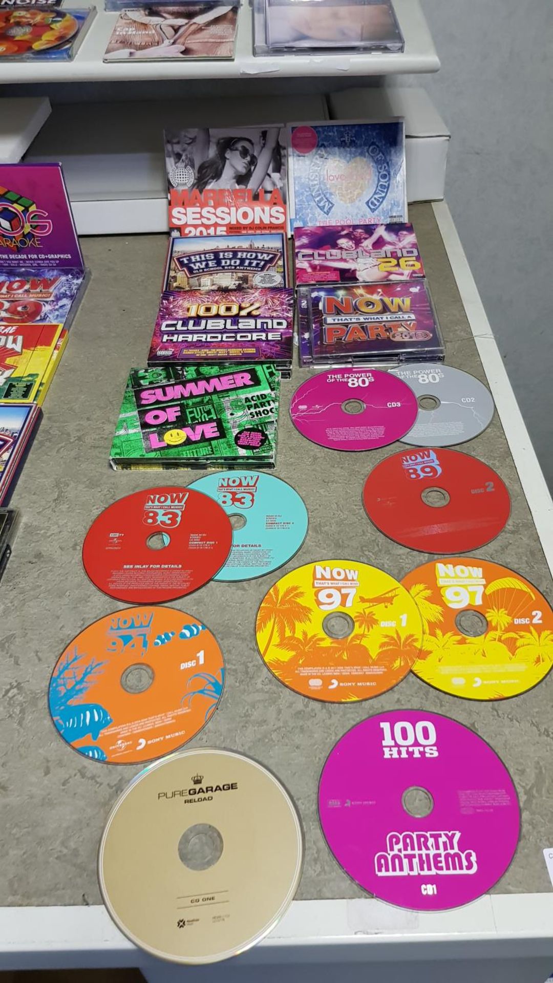 (15x) Mixed Dance/Compilation CDs