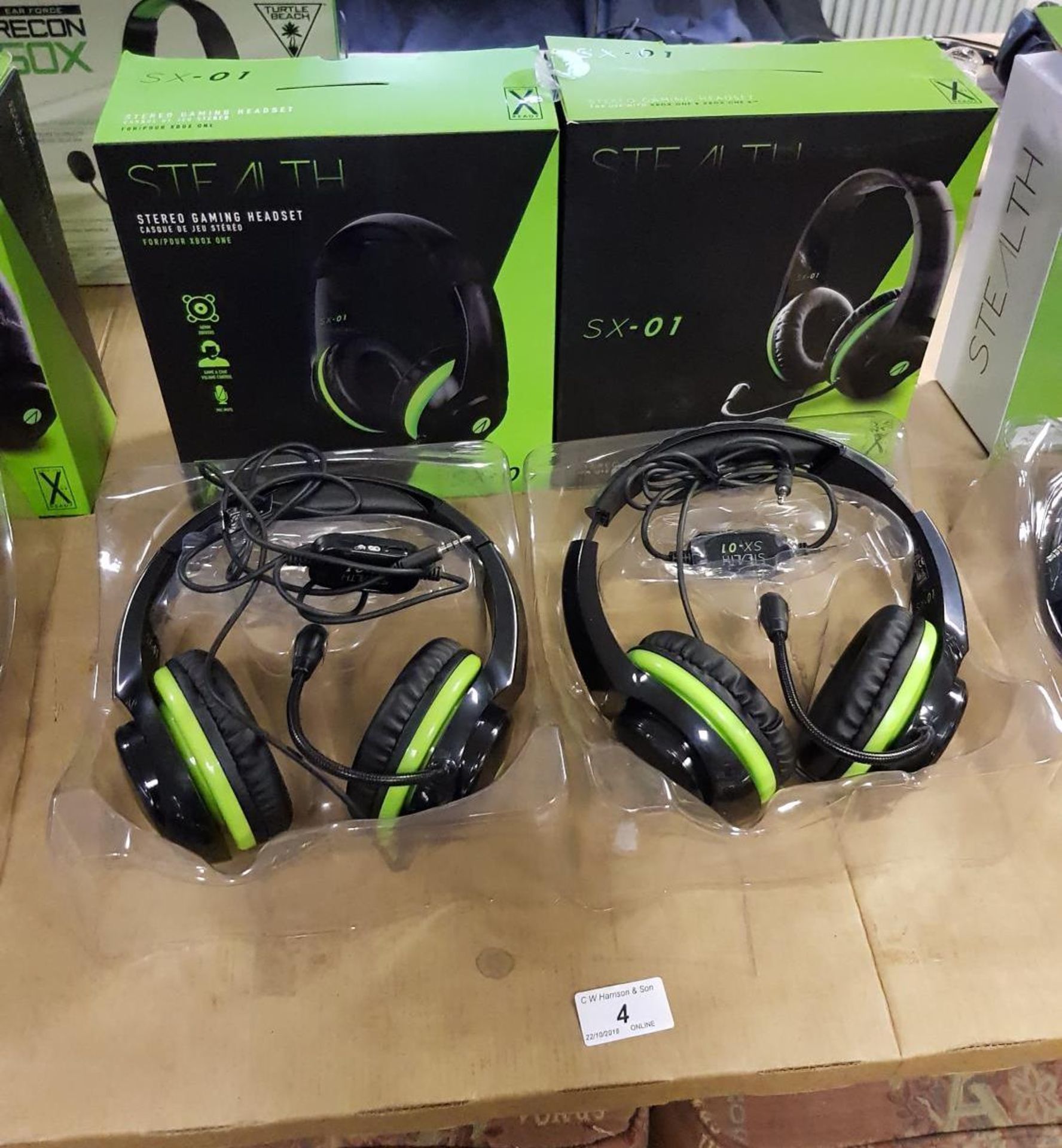 (2x) Stealth SX-01 Xbox Gaming Headsets