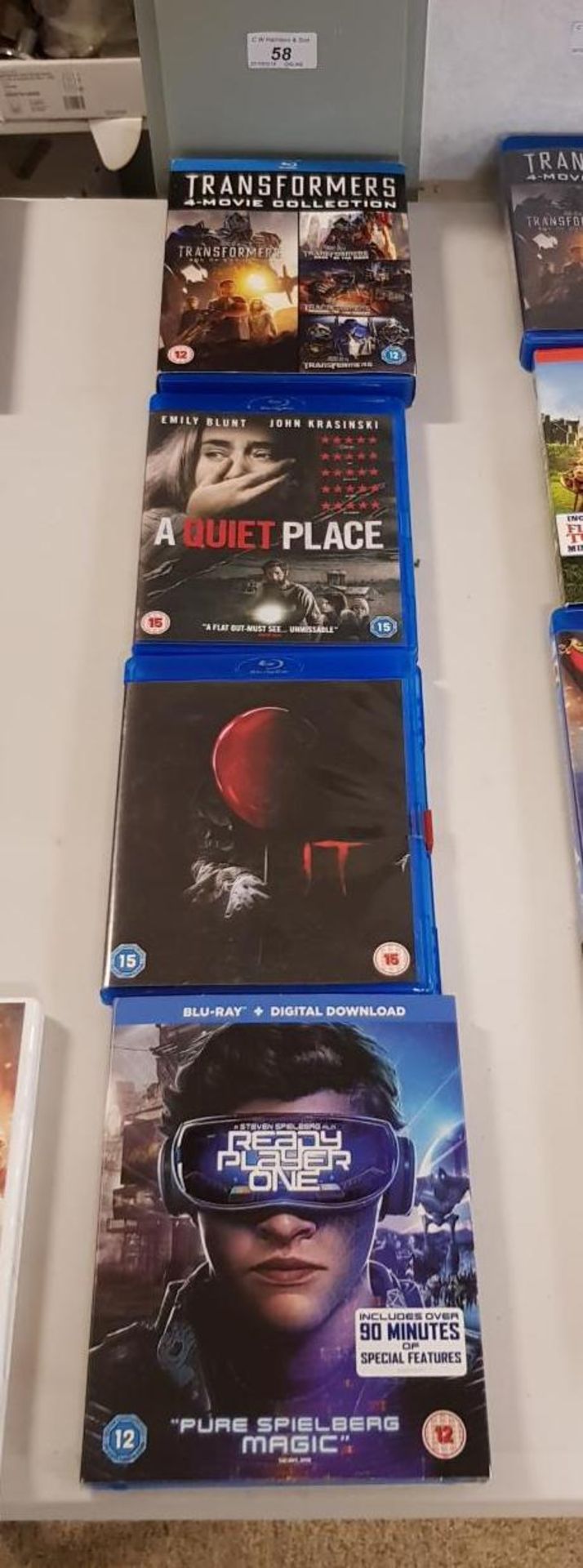 (4x) Mixed Blu Ray