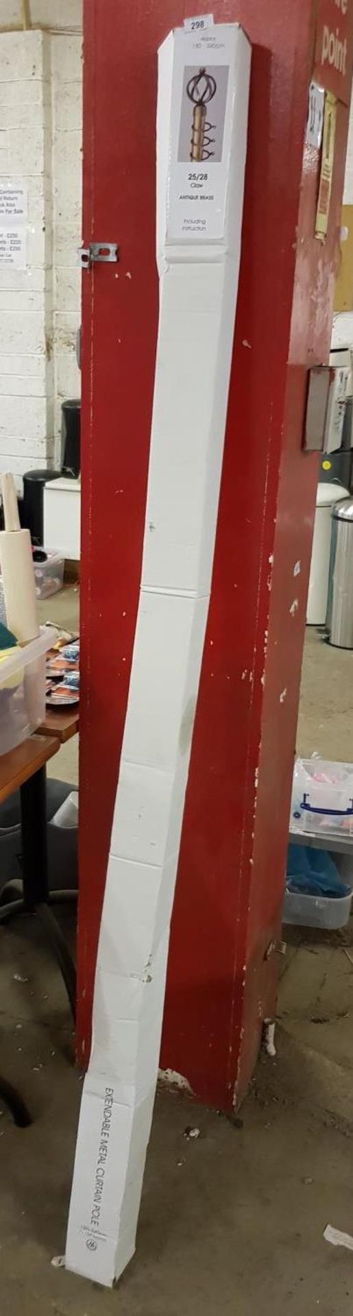 Extendable Metal Curtain Pole – Antique