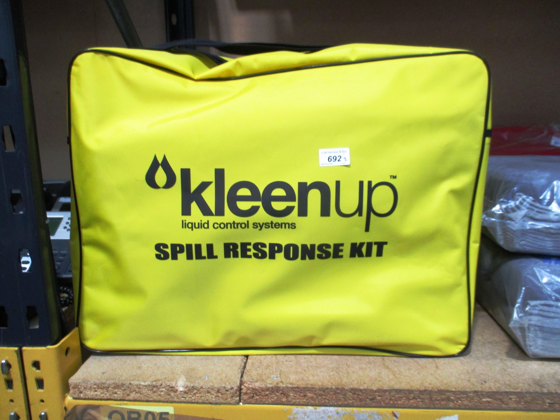 2 x Kleen Up liquid control systems spill response kits