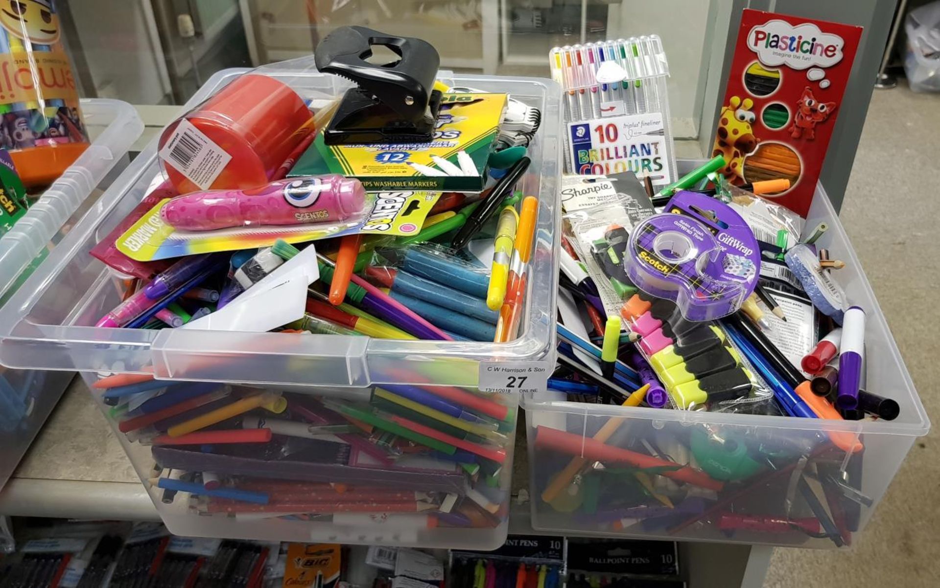 Contents of 2 Boxes – Mixed Stationary I