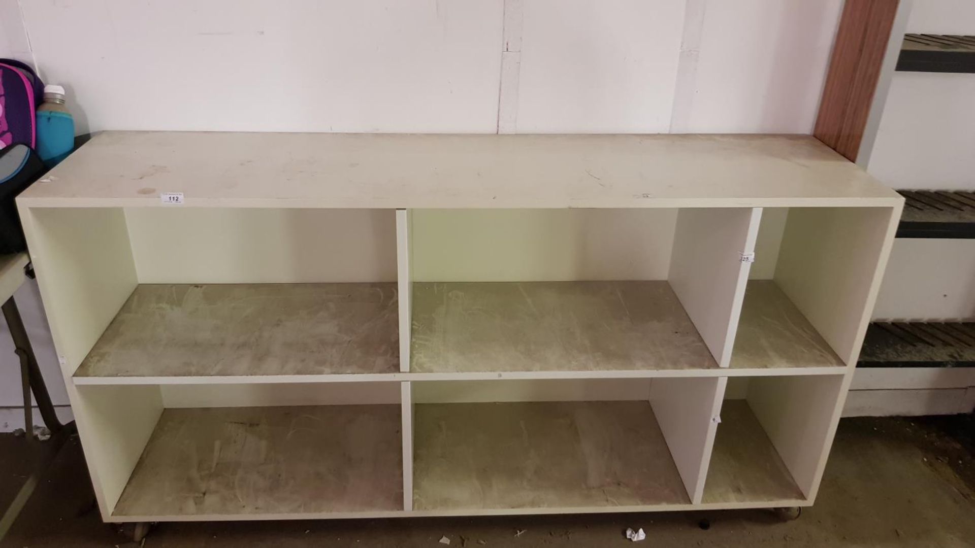 Display Cabinet On Wheels – 6 Compartmen