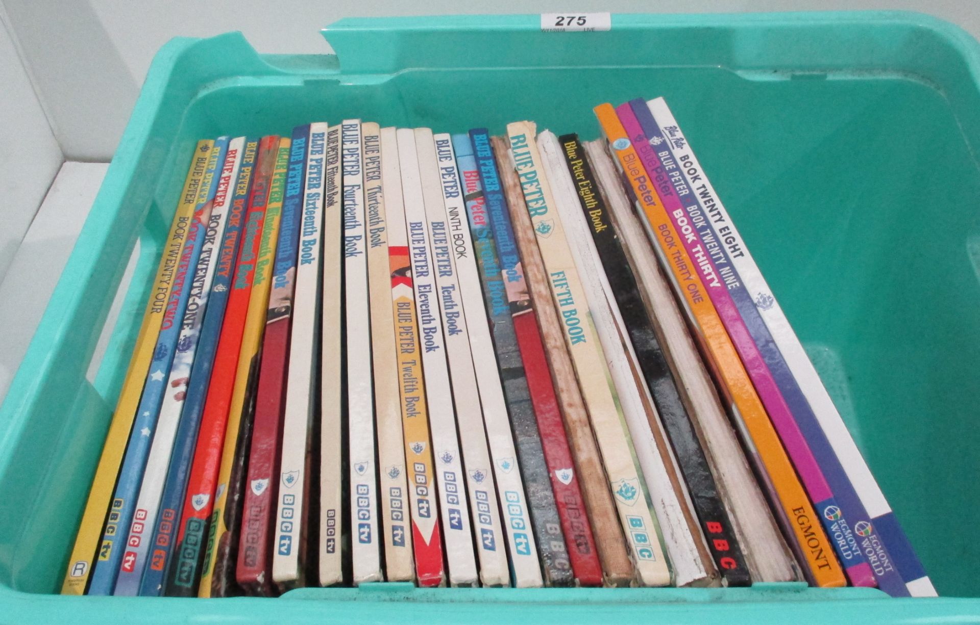 A collection of 26 Blue Peter annuals No's 3-22 (including 2 x No 17) 24 and 28-31