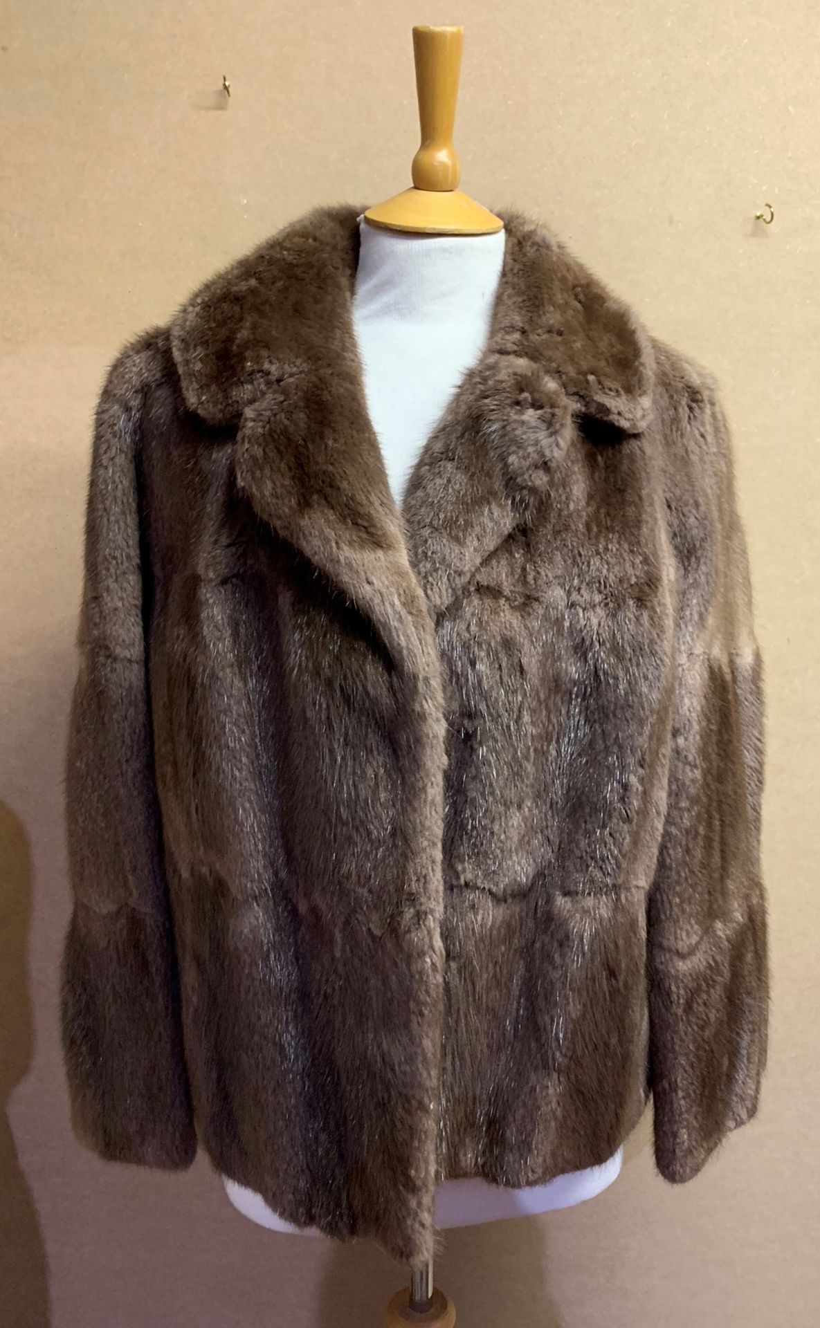 Lady's short fur jacket by Edelson