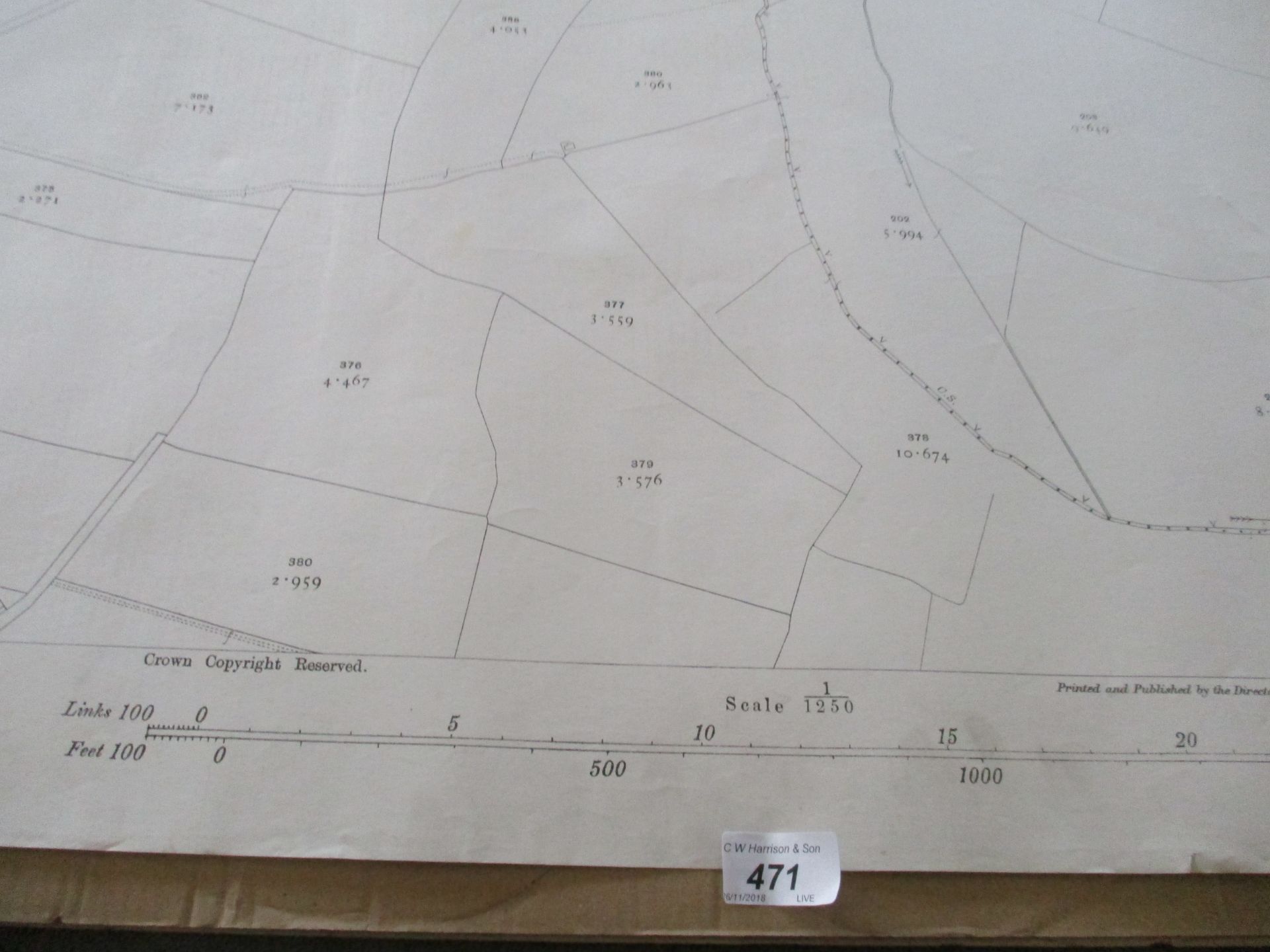 9 x ordnance survey maps relating to the Wakefield area scale 1/1250 each 74 x 104cm published by - Image 8 of 17