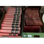 Contents to two boxes - Oxford Junior encyclopaedia, 13 volumes and The New Educational Library,