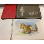 Old Yorkshire, sketchbook by Ralph Leaper, pen and ink and watercolour sketches,