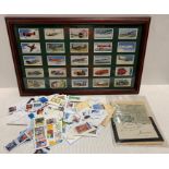 WD and HO Wills 'Speed' cigarette cards, stamps,