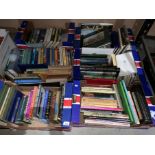 Contents to 6 boxes of books - nature, gardening, cookery, travel, exploration, etc.