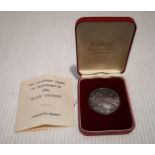 A commemorative medallion celebrating two hundred years of travel in the Black Country 1769-1969