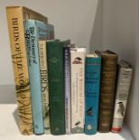 9 x books on birds including 'Ornithology since Darwin' Berridge 'All About Birds' etc