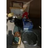 Scales, balance scales, carpet bowls, pictures, etc.