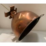 Copper ceiling light,