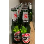32 x 275ml bottles of Becks