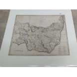 A John Cary map of Suffolk,