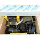 Cameras and accessories to include Zenit,