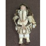 A Dep German porcelain doll,