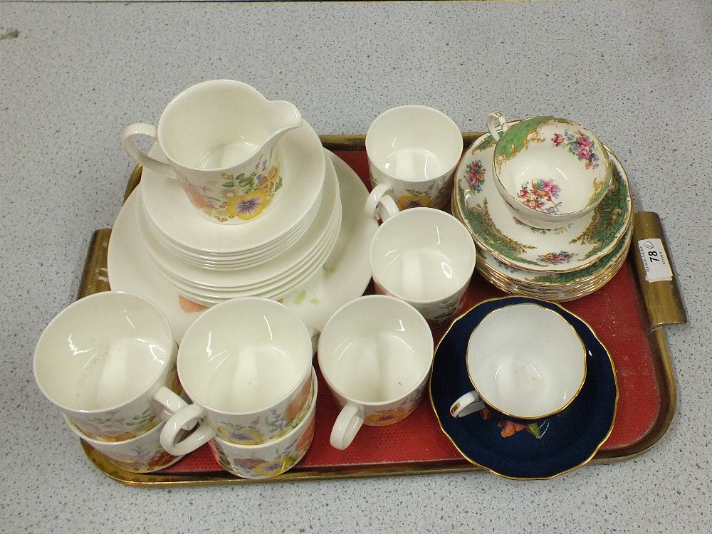 Various tea wares plus other china (two trays) - Image 2 of 2