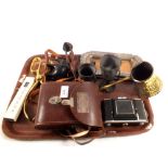 Sundries to include Carl Zeiss Jena Jenoptem 8x30 binoculars,