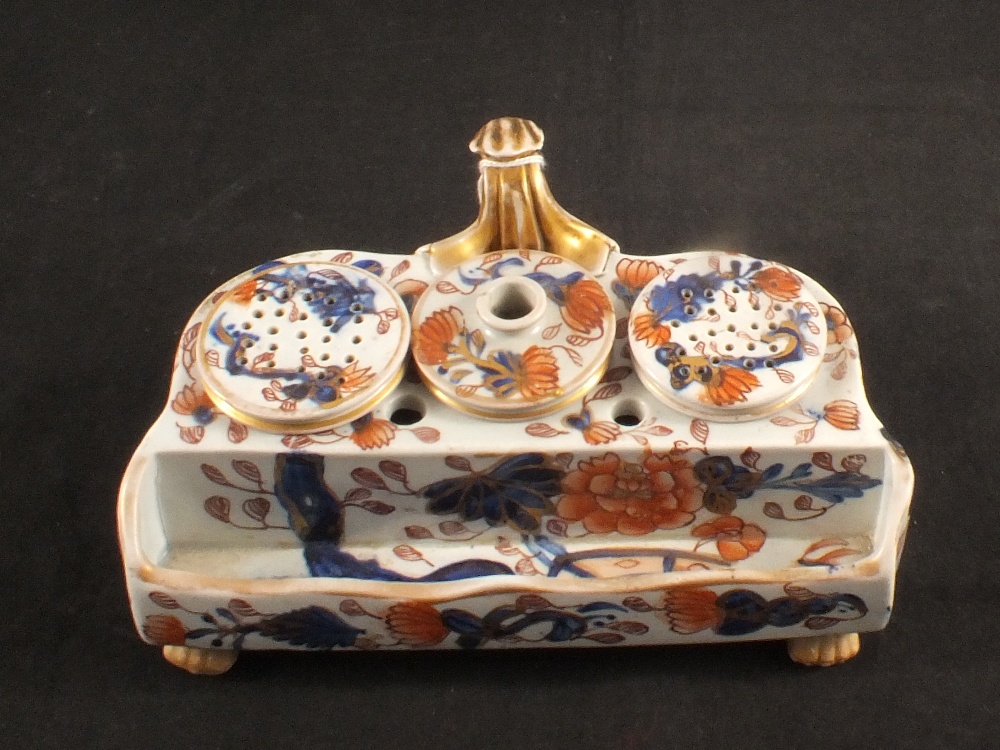 A 19th Century ironstone blue,