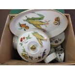 Various Royal Worcester Evesham china (three boxes)