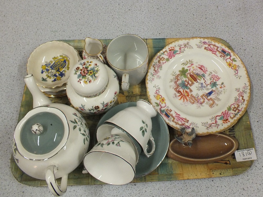 A Royal Grafton Melrose part tea set plus other china (two trays) - Image 2 of 2