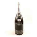 A bottle of Moet & Chandon 1977 Silver Jubilee Cuvee champagne