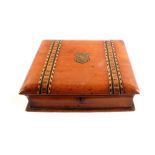 A 19th Century mahogany and inlaid writing box