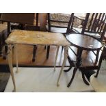 Five various occasional tables