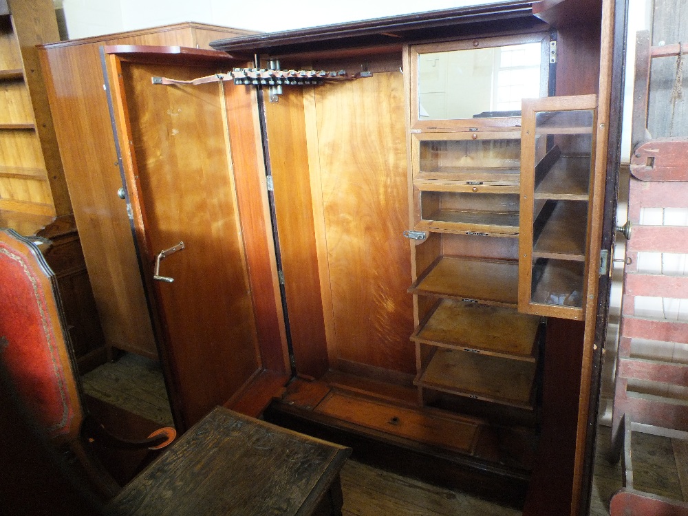 A mahogany two door compendium by Compactum of London, - Image 2 of 2