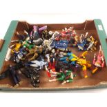 Various Power Ranger and other figures