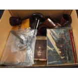 A mixed lot of 'Home Front' items including Bakelite,