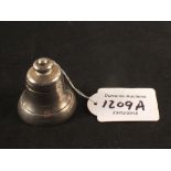 A miniature ships bell marked 'Ark Royal' 10.Dec.